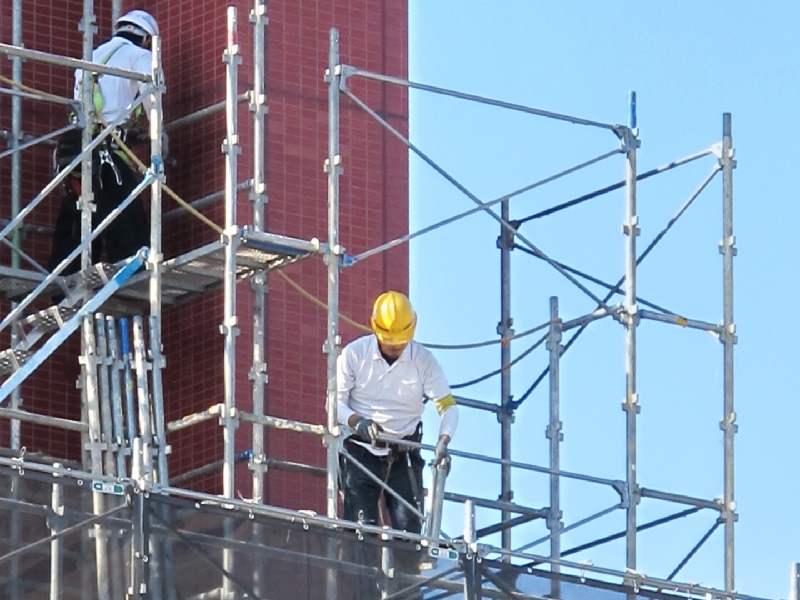 午後の作業開始